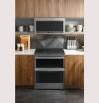 GE Profile PS960YPFS 30" Slide in Electric Double Oven Convection Range with 6.6 cu. ft. Total Capacity