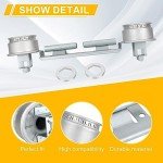 Double Burner Kit WB16K10026 WB29K17 Gas Range Double Burner Assembly Replacement Compatible with General Electric Hotpoin Gas Stove Burner Replaces WB29K17 65932 868697 AP2633210 PS232404
