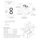 Empava Double/Dual Induction Cooktop 2 Burner, Shatter-proof Flat Glass Top, Bridge-SYNC, 3 Preset Modes, Bulit-in/Countertop, 110~120 Volt Plug in Electric Stove for Kitchen, RV, Outdoor Camping