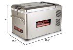 ENGEL MT35 34 Quart Platinum Series Portable Top Opening 12/24V DC - 110/120V AC Fridge-Freezer