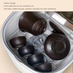 Portable Dishwasher, 360° Omni Directional 4L 5V USB Mini Dishwasher, Countertop Dishwasher for Dishware Fruit Vegetable, Dish Washer for Apartments, Camping, RV