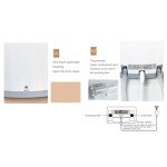 Portable Dishwasher, 360° Omni Directional 4L 5V USB Mini Dishwasher, Countertop Dishwasher for Dishware Fruit Vegetable, Dish Washer for Apartments, Camping, RV
