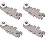 BlueStars Ultra Durable 8268743 Dishwasher Upper Rack Wheel - Compatible for Whirlpool Kenmore KitchenAid Dishwashers - Replaces WP8268743 AP6012252 PS11745459 - PACK OF 4