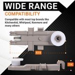 BlueStars Ultra Durable 8268743 Dishwasher Upper Rack Wheel - Compatible for Whirlpool Kenmore KitchenAid Dishwashers - Replaces WP8268743 AP6012252 PS11745459 - PACK OF 4