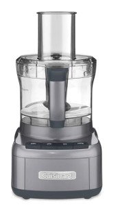 Cuisinart 8 Cup Food Processor, 350-Watt Motor, Gunmetal, FP-8GMP1