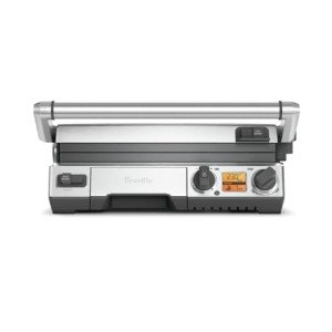 Breville the Smart Electric BBQ Grill, One Size, Brushed Stainless Steel