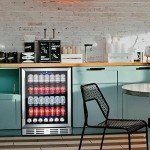 Kalamera 24 inch Beverage Refrigerator - 154 Cans Capacity Beverage Cooler- Fit Perfectly into 24" Space Built in Counter or Freestanding - for Soda, Water, Beer or Wine - For Kitchen, Bar or Office