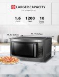 TOSHIBA 1.6 Cu.ft Smart Sensor Microwave Oven