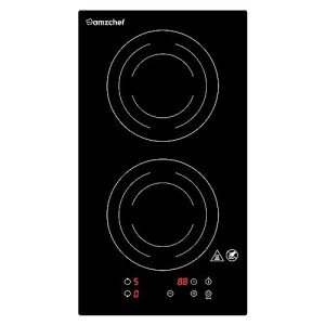 AMZCHEF 2-Burner Electric Induction Cooktop 1800W