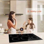 30-Inch 10600W Slide Touch Induction Cooktop