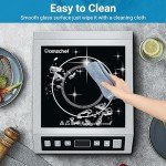 AMZCHEF 1800W Portable Induction Cooktop Burner