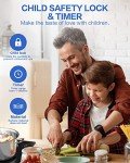 AMZCHEF 2-Burner Electric Induction Cooktop 1800W