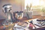 KitchenAid Artisan 5 Quart Stand Mixer Bundle, Silver