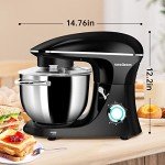 Seedeem 6Qt Stand Mixer with 6 Speeds