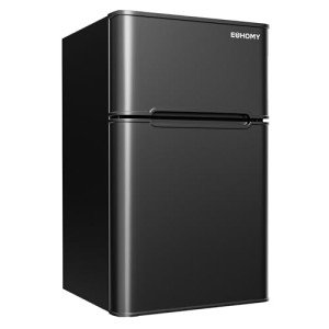 EUHOMY 3.2 Cu.Ft Mini Fridge with Freezer