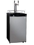 Kegco Dual Faucet Homebrew Kegerator with Kegs