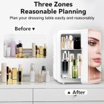 KOSGHO Mini Fridge for Skincare and Makeup