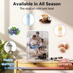 KOSGHO Mini Fridge for Skincare and Makeup