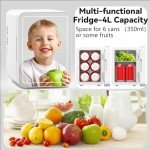 KOSGHO Mini Fridge for Skincare and Makeup
