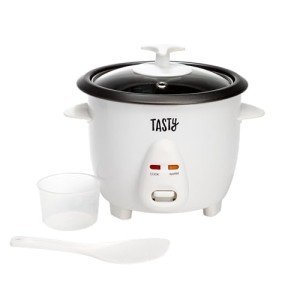 Tasty Mini Rice Cooker with Keep Warm Function