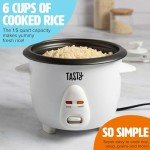Tasty Mini Rice Cooker with Keep Warm Function