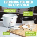 Tasty Mini Rice Cooker with Keep Warm Function