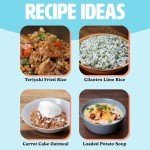 Tasty Mini Rice Cooker with Keep Warm Function
