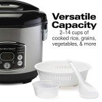 Hamilton Beach Digital Rice Cooker & Steamer 14 Cups