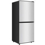 Compact Silver Refrigerator with Freezer, 4.0 Cu.ft