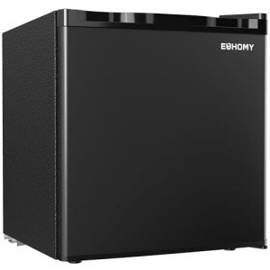 EUHOMY 1.7 Cu.Ft Compact Mini Fridge with Freezer