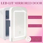 Paris Hilton Mini Beauty Fridge with LED Light