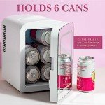 Paris Hilton Mini Beauty Fridge with LED Light