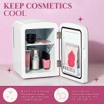 Paris Hilton Mini Beauty Fridge with LED Light