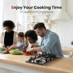 Gasland 12" 2-Burner Stainless Steel Gas Cooktop