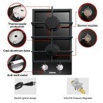 Karinear 2-Burner Propane Gas Cooktop for RVs