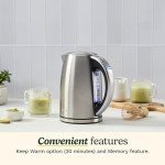 Cuisinart 1.7L Cordless Electric Kettle, Stainless Steel