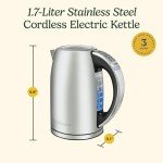 Cuisinart 1.7L Cordless Electric Kettle, Stainless Steel