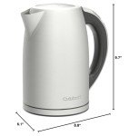 Cuisinart 1.7L Cordless Electric Kettle, Stainless Steel