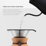 Bodum Melior Gooseneck Electric Kettle, Matte Black