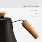 Bodum Melior Gooseneck Electric Kettle, Matte Black