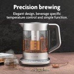 Electric Glass Kettle and Tea Maker with Infuser