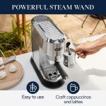 De Longhi EC680 Dedica 15-Bar Espresso Machine