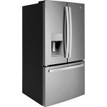 GE 25.6 Cu. Ft. French-Door Refrigerator - Stainless Steel
