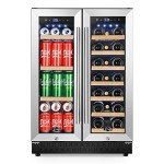 Tylza Dual Zone Wine and Beverage Cooler 24