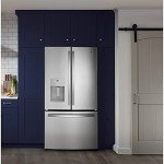 GE 25.6 Cu. Ft. French-Door Refrigerator - Stainless Steel