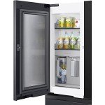 SAMSUNG 29 cu. ft. Matte Black French Door Fridge