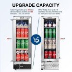 Tylza Dual Zone Wine and Beverage Cooler 24