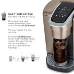 Keurig K-Elite Single Serve Coffee Maker - Gold