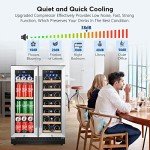 Tylza Dual Zone Wine and Beverage Cooler 24