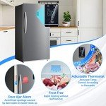 Smad 17 Cu.Ft. Stainless Steel Upright Freezer